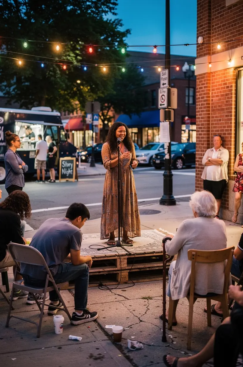 Photographer capturing local stories through community imagery